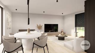 <p><span>LIVING IN THE PEARL OF HASPENGOUW</span></p><p><span> </span></p><p><span>Overhof is an exceptional residential project in rural Hoepertingen, a borough of the city of Borgloon. This project features stylish open buildings, shielded behind a listed square farmhouse all this in the middle of nature.</span></p><p><span> </span></p><p><span>The bakery, butcher, doctor, pharmacist and stores are all nearby but the most precious commodity you don't need to shop here: peace and quiet!</span></p><p><span> </span></p><p><span>The first phase consisting of 13 stylish open buildings were successfully completed.</span></p><p><span>Time to start phase two! This  involves the renovation of the old protected farmhouse. What translates into a unique picture, where authenticity will always be tangibly present.</span></p><p><span> </span></p><p><span>Property 3 has 158m² of living space and offers an entrance hall, a separate toilet, a living room with open kitchen and a storage room. On the second floor there is a landing, 3 bedrooms, a toilet and a bathroom.</span></p><p><span> </span></p><p><span>In addition, this property has an attic, a private garden with terrace and 2 fixed parking spaces.</span></p><p><span> </span></p><p><span>All units are tastefully decorated with high-quality materials and each with their specific interior. As a buyer you have the possibility to choose the finishings according to your own taste and desire.</span></p><p><span> </span></p><p><span>Completion foreseen spring 2025.</span></p><p><span> </span></p><p><span>IN BRIEF</span><span>:</span></p><p><span>Asking price: € 383,000.00</span></p><p><span>Sale subject to registration fees (2% or 12%)</span></p><p><span>2 parking spaces included.</span></p><p><span> </span></p><p><span>Living in a square farmhouse amidst greenery and surrounded by orchards?</span></p><p><span>Meet farmstead Overhof 078 78 30 39 – <span>info@canius.be</span></span></p><p><span> </span></p><p><span>*These details are for information purposes only. The surfaces listed are indicative only. Canius Real Estate cannot be held responsible for the accuracy of the data provided to it. </span></p><p><span> </span></p>