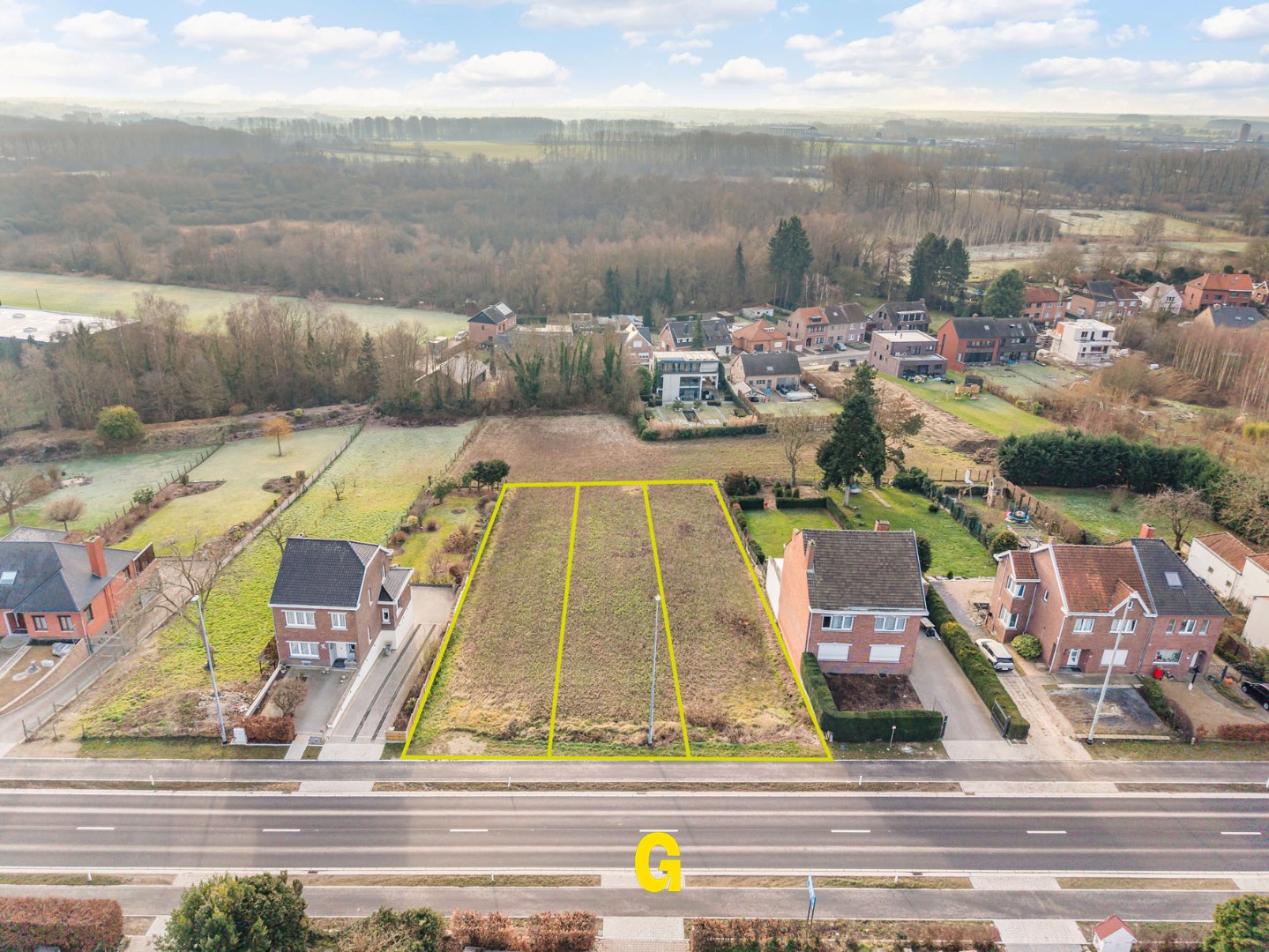 Projectgrond op 42a 34ca met mogelijkheden voor 5 halfopen woningen gelegen aan de Maastrichtersteenweg en Blaarstraat - foto 2