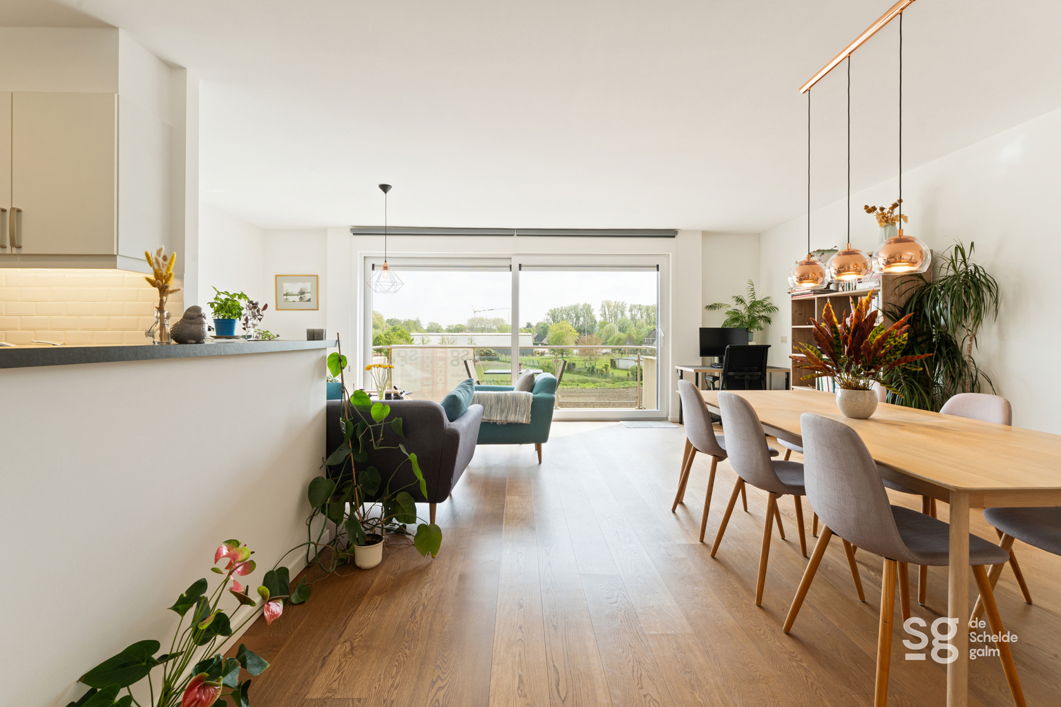 Appartement te huur in Nazareth-De Pinte met 1 slaapkamer - foto 1