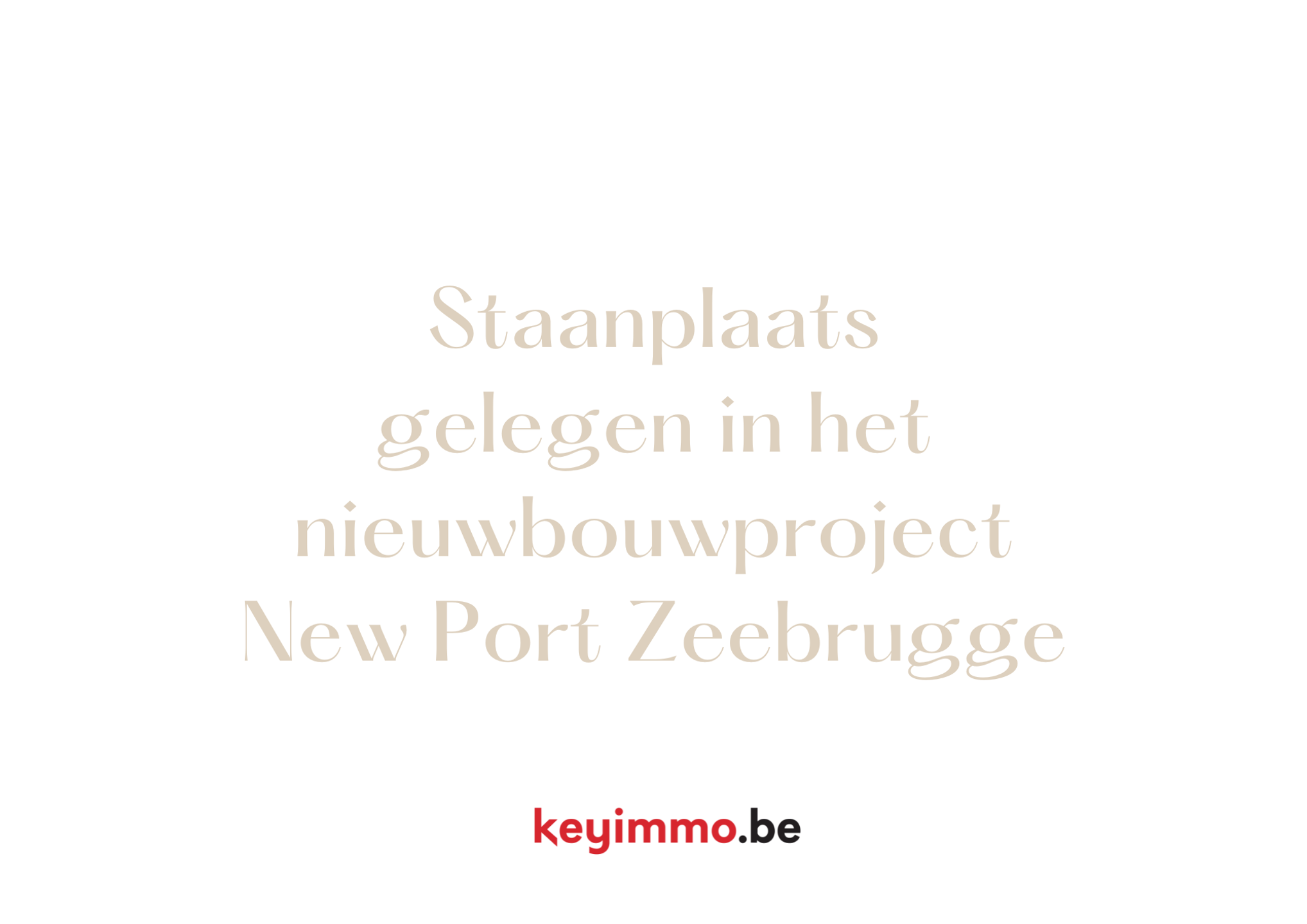 Garage te koop in Zeebrugge - foto 1