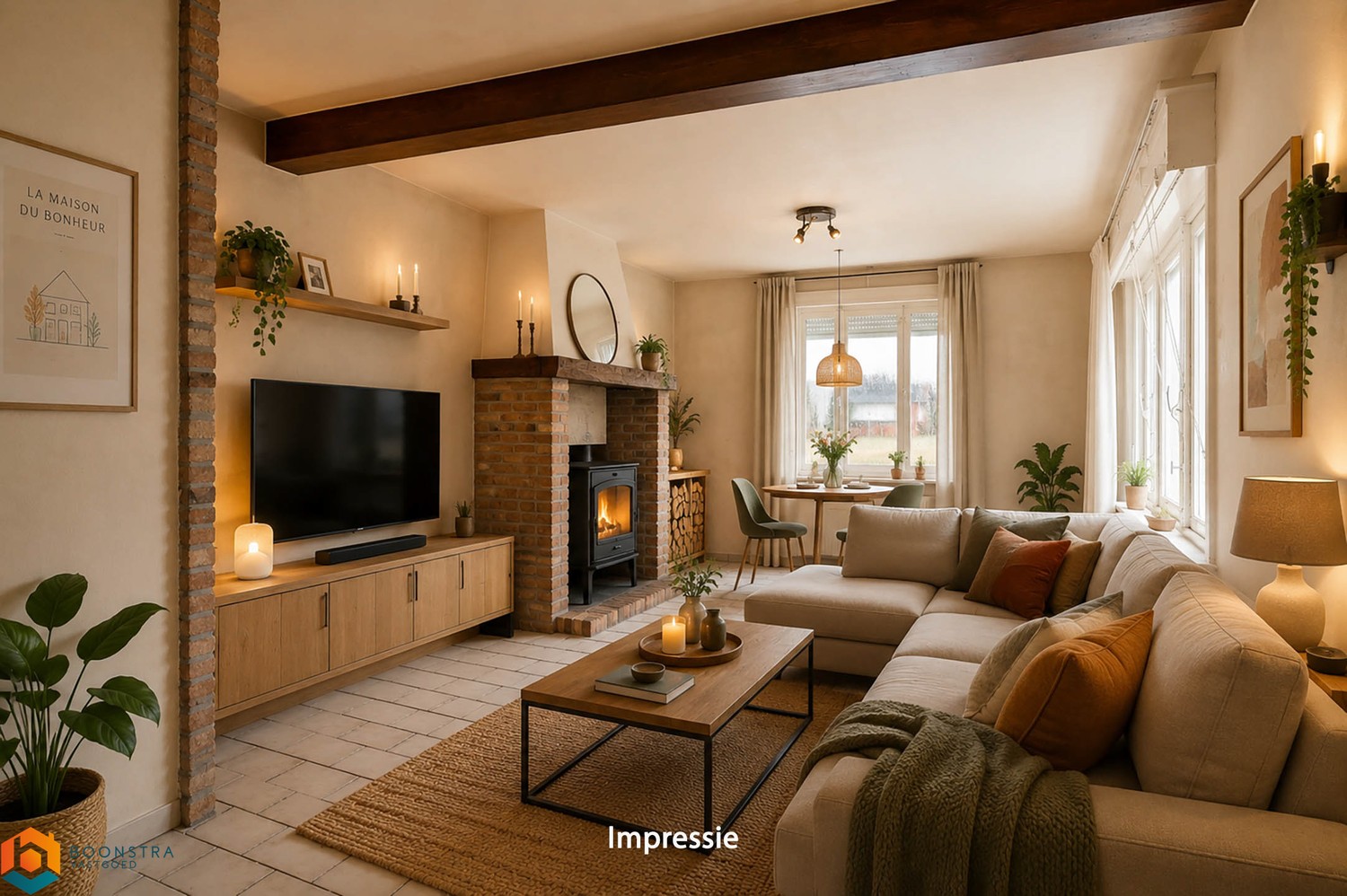 Te renoveren woning met 2 slpkrs te Beerzel - foto 4