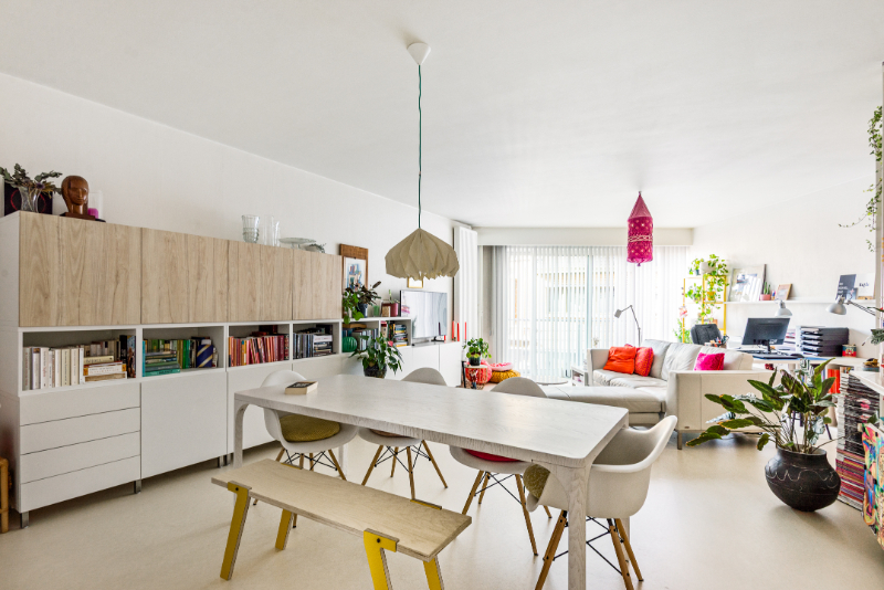 Centraal gelegen lichtrijk appartement op de 1eV met 2 SLK & terras - foto 4