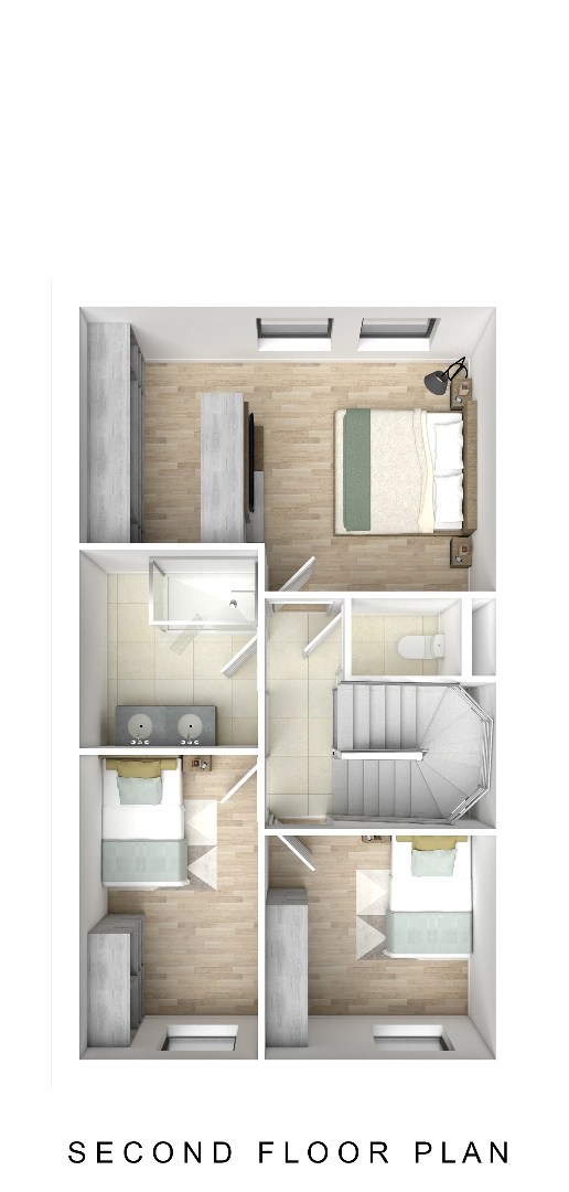 Nieuwbouwproject van vijf kwaliteitsvolle woningen met moderne technieken in Kuurne - foto 4