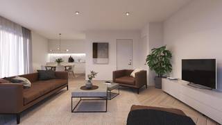 Le projet City Gate est entré dans sa deuxième phase avec un magnifique nouveau bloc d'appartements intemporels de 1, 2 ou 3 chambres, tous avec terrasse et entourés d'agréables jardins paysagers entre les bâtiments et les locaux commerciaux au rez-de-chaussée. Il est situé dans un quartier en plein essor, à deux pas du centre de Machelen, à la frontière avec Bruxelles. Cet emplacement idéal offre de nombreux avantages tels que les transports publics (gare), les commerces et les écoles. Tous les appartements sont isolés acoustiquement. La durabilité et l'efficacité énergétique sont plus importantes que jamais. C'est pourquoi City Gate Machelen propose la production d'eau chaude au moyen d'un chauffe-eau solaire et se conforme également aux dernières réglementations en matière d'énergie. Le projet convient parfaitement comme investissement en raison de son emplacement et de sa finition de haute qualité, mais il est également parfait pour y vivre. Profitez dès maintenant des prix de lancement.