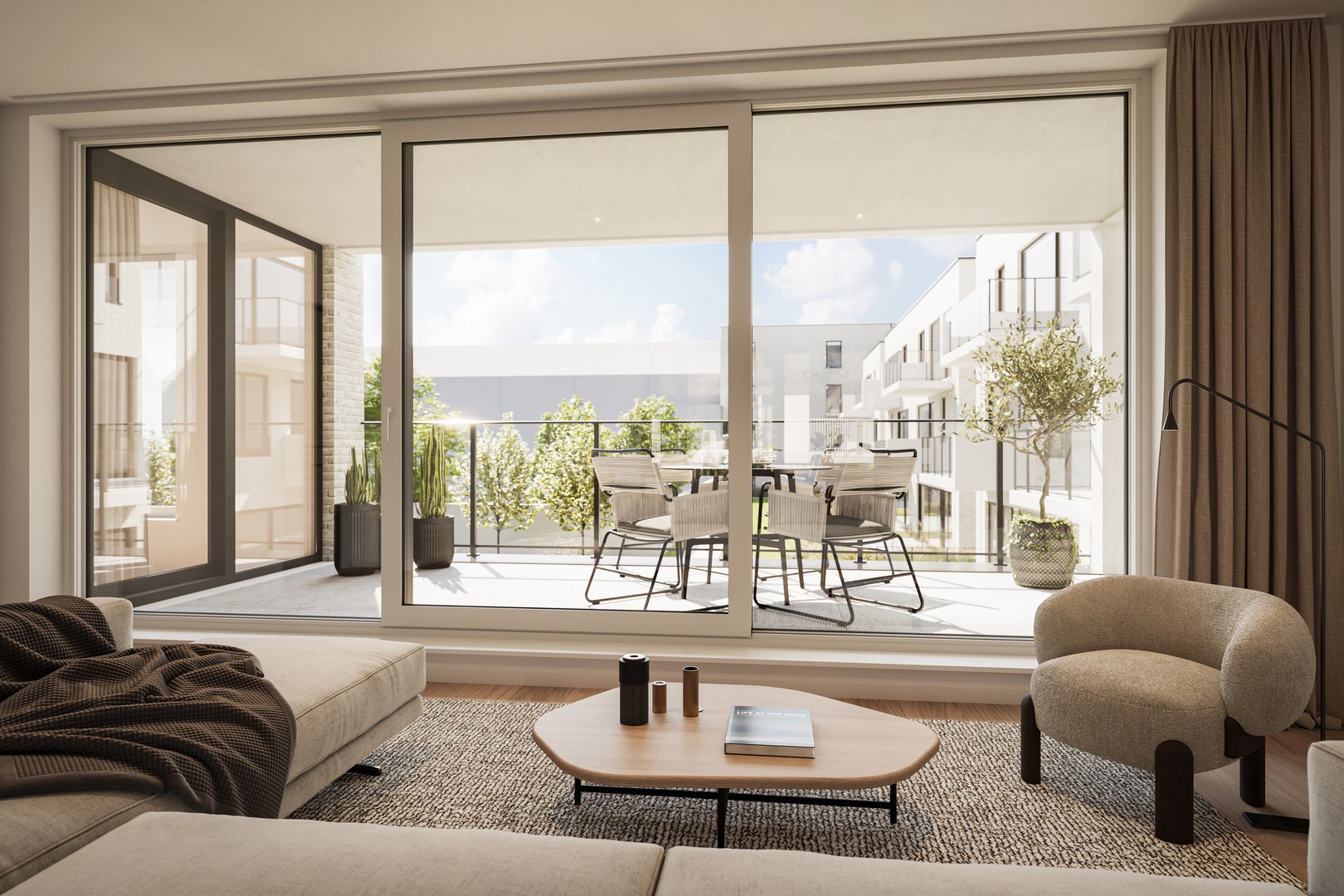 3-slaapkamerappartement in nieuwbouwresidentie Bonaire aan de Spuikom van Bredene - foto 1