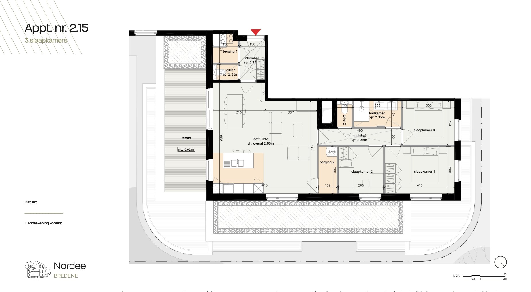 UNIEK RUIM 3SLAAPKAMER APPARTEMENTEN MET KNAP TERRAS - foto 5