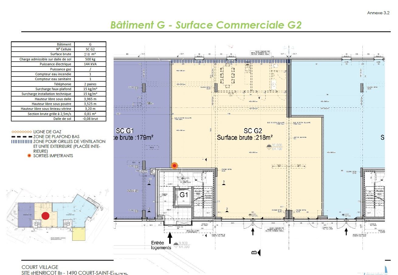 Commercial for rent in Court-Saint-Etienne - photo 4