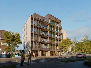 RES. RONGESE-PARK – Thuiskomen in het gezelligste park van Hasselt, op enkele passen van het stadscentrum!<br /><br />Profiteer van 6% BTW-tarief* ipv 21% BTW !<br />* onder voorwaarden<br /><br />Res. Rongese-Park - App. A1.03: Appartement op de eerste verdieping met een opp. van 83,14 m² + 13,97 m² terras. INDELING: inkomhal met ruimte voor vestiaire, lichtrijke leefruimte met toegang tot het oost georiënteerd terras, volledig geïnstalleerde keuken met eethoek, berging, 2 slaapkamers, badkamer en apart toilet.<br /><br />In en aan het nieuwe Rongese Park worden 34 appartementen, 8 woningen en 2 commerciële ruimtes gebouwd in hedendaagse, stijlvolle architectuur. Wat Res. Rongese-park zo uniek maakt is het autovrij park waar alle bewoners voluit kunnen genieten van rust en prachtige zichten over het park, en dit in een groene, kindvriendelijke woonomgeving, op een zucht van de Grote Markt en winkelstraten. Door zijn centrale ligging bevindt dit uniek woonproject zich op slechts 10 min wandelafstand van trein- en bus, en een aansluiting op de E313-314 op minder dan 5 min met de auto.<br /><br />De woningen en appartementen worden ingericht met alle modern comfort en voorzien van ruime inrichtingsbudgetten en dus afgewerkt met topmaterialen. U kunt kiezen tussen een 1, 2 of 3 slaapkamer-appartement of liever misschien toch één van de 8 park-woningen, allen met een privé tuin en 2 terrassen met direct contact tot het park.<br />Prijzen v.a. € 273.000 tot € 465.000,- excl. kosten, BTW en registratierechten. Voor elk kavel is er een kelderberging en een ondergrondse parkeergarage beschikbaar. De onder- en bovengrondse fietsenstalling, ruimte voor bakfietsen, ondergrondse afvalcontainers maken het woongemak nog eens extra compleet. <br /><br />Voor meer info bel Danny op 0471/10.00.69 of 011/22.19.17 - danny@limburgsvastgoed.be of www.limburgsvastgoed.be