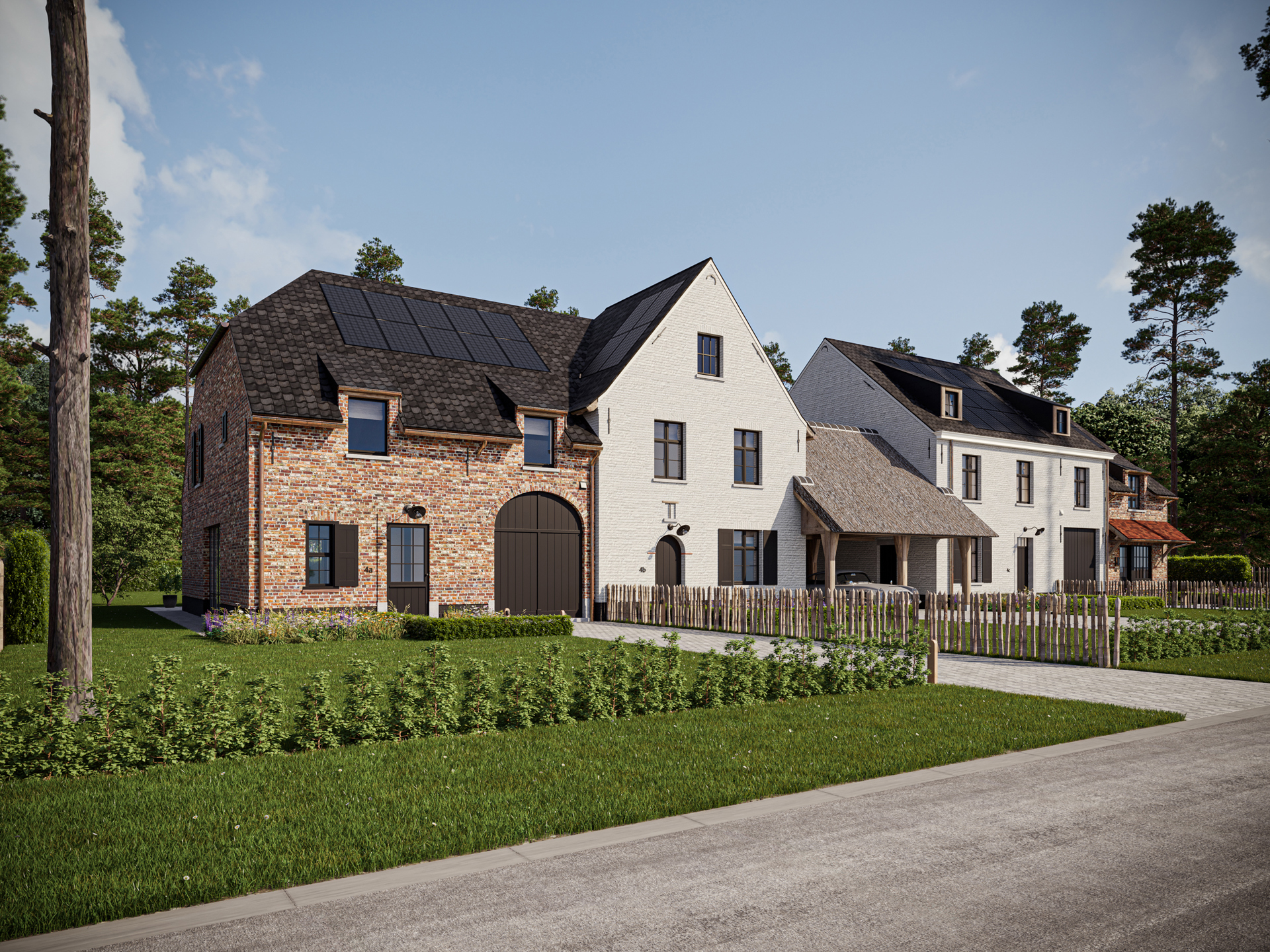Project 'VIER' , halfopen nieuwbouwwoningen in Destelbergen - foto 4