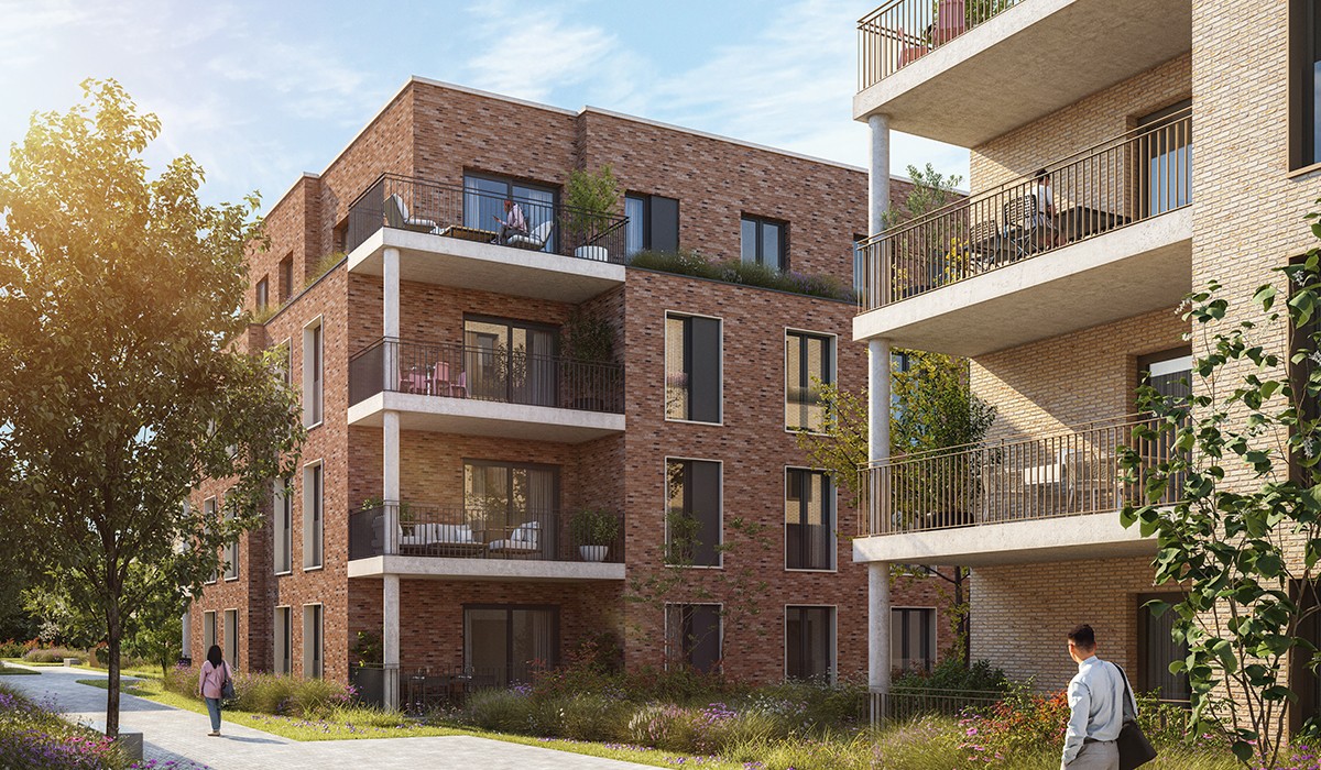 App. B2.0.2: gelijkvloers appartement met 1 slaapkamer met zicht op het Noordhofpark - foto 3