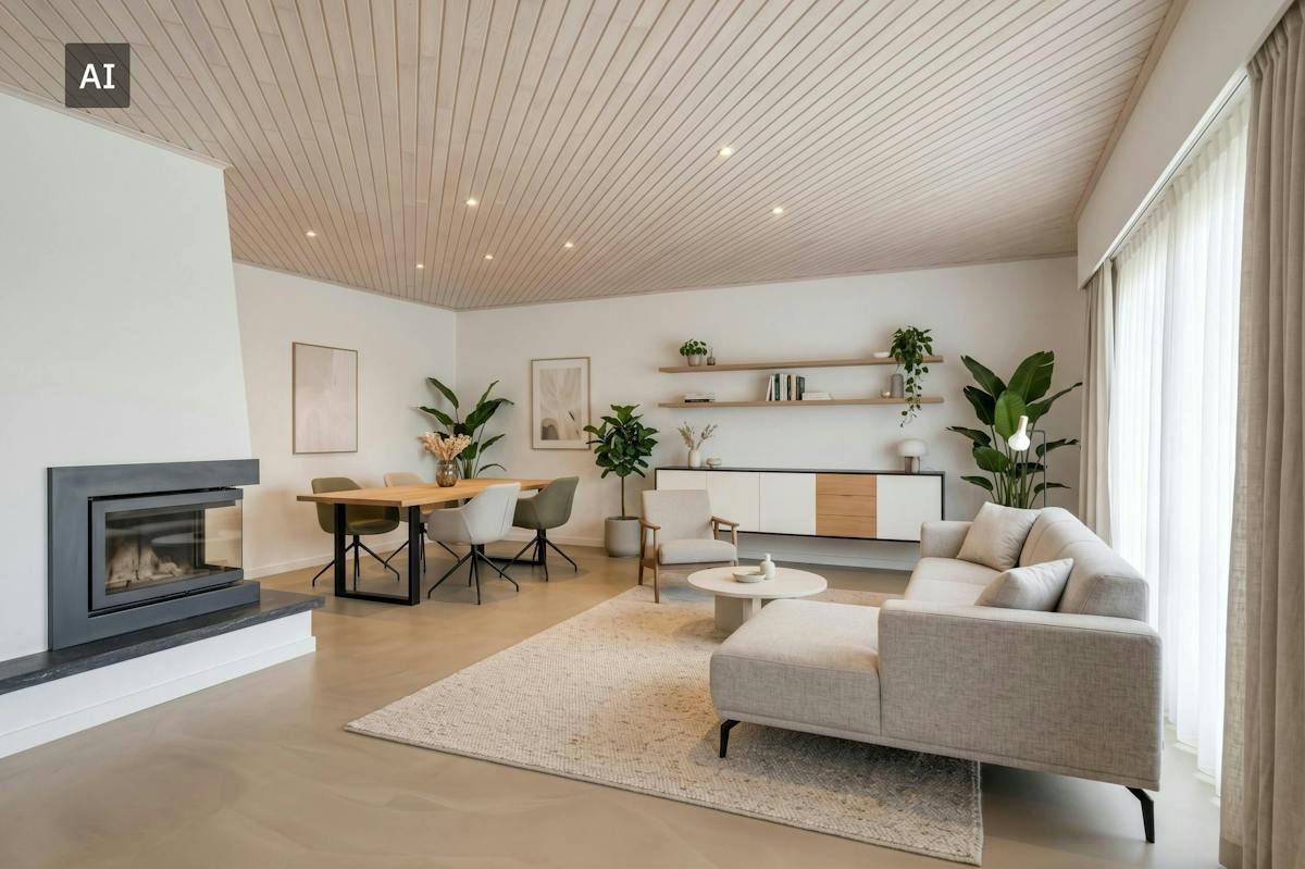 Gelijkvloers huis te koop met 3 slaapkamers, garage en tuin - foto 5