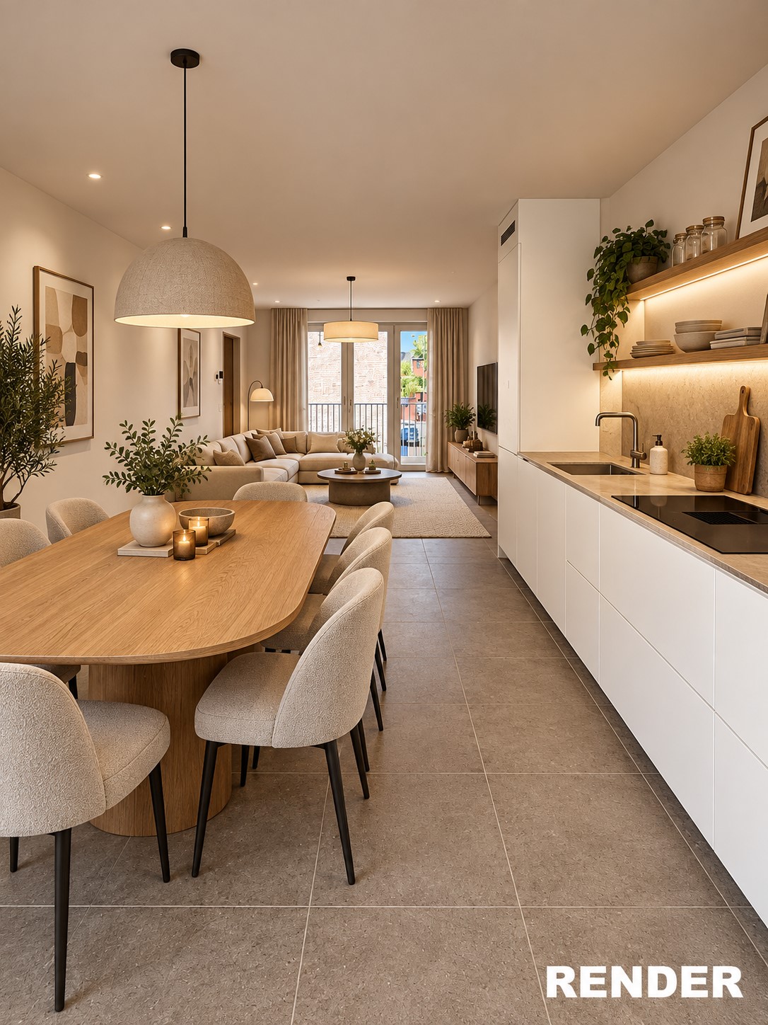 Nieuwbouwappartement met 2 terrassen te Pelt - foto 4