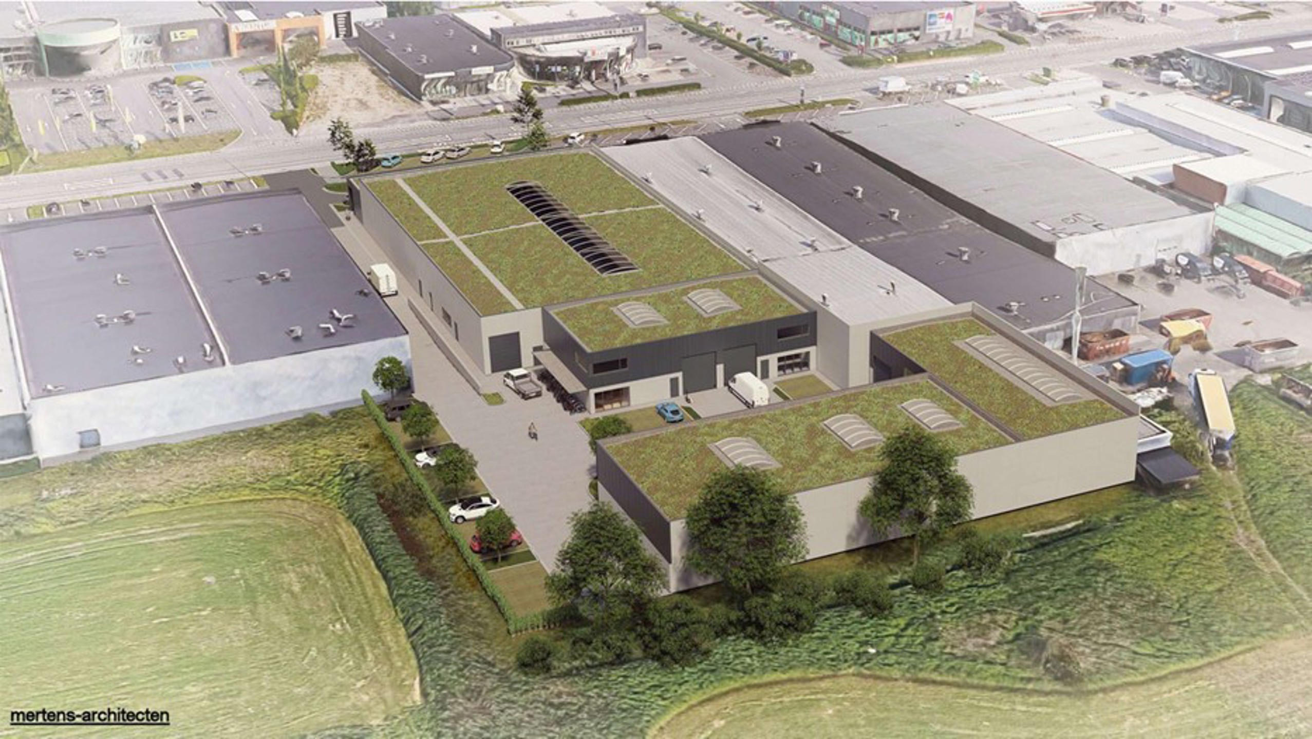 Nieuwbouw KMO-unit te Oostende - foto 1