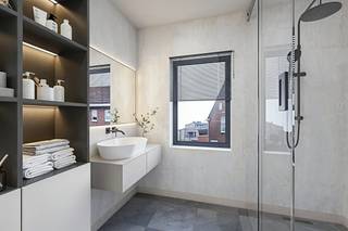 <p>VERKAVELINGSVERGUNNING LOPENDE EN IN LAATSTE FASE</p>
<p> </p>
<p>Ontdek Residentie “Jutta” Fase 2: een nieuwbouwparel in Molenbeersel, een schilderachtige dorpsgemeenschap vlakbij de Nederlandse grens, omgeven door groen. Dit project biedt betaalbare, 1 of 2 slaapkamer appartementen, ideaal voor alleenstaanden, koppels, en investeerders die comfort en kwaliteit zoeken.</p>
<p> </p>
<p>Dit prachtig penthouse is voorzien van een open leefruimte met een volledig afgewerkte keuken en aangrenzend de berging/wasplaats. Er zijn 2 slaapkamers een badkamer en een apart toilet. De grootste troeven zijn uiteraard de prachtige terrassen die zich zowel aan de voorzijde als aan de achterzijde van het gebouw situeren waardoor u altijd een zonnig plekje heeft om te vertoeven.</p>
<p>Een ondergrondse autostandplaats + kelderberging vervolledigen het aanbod.</p>