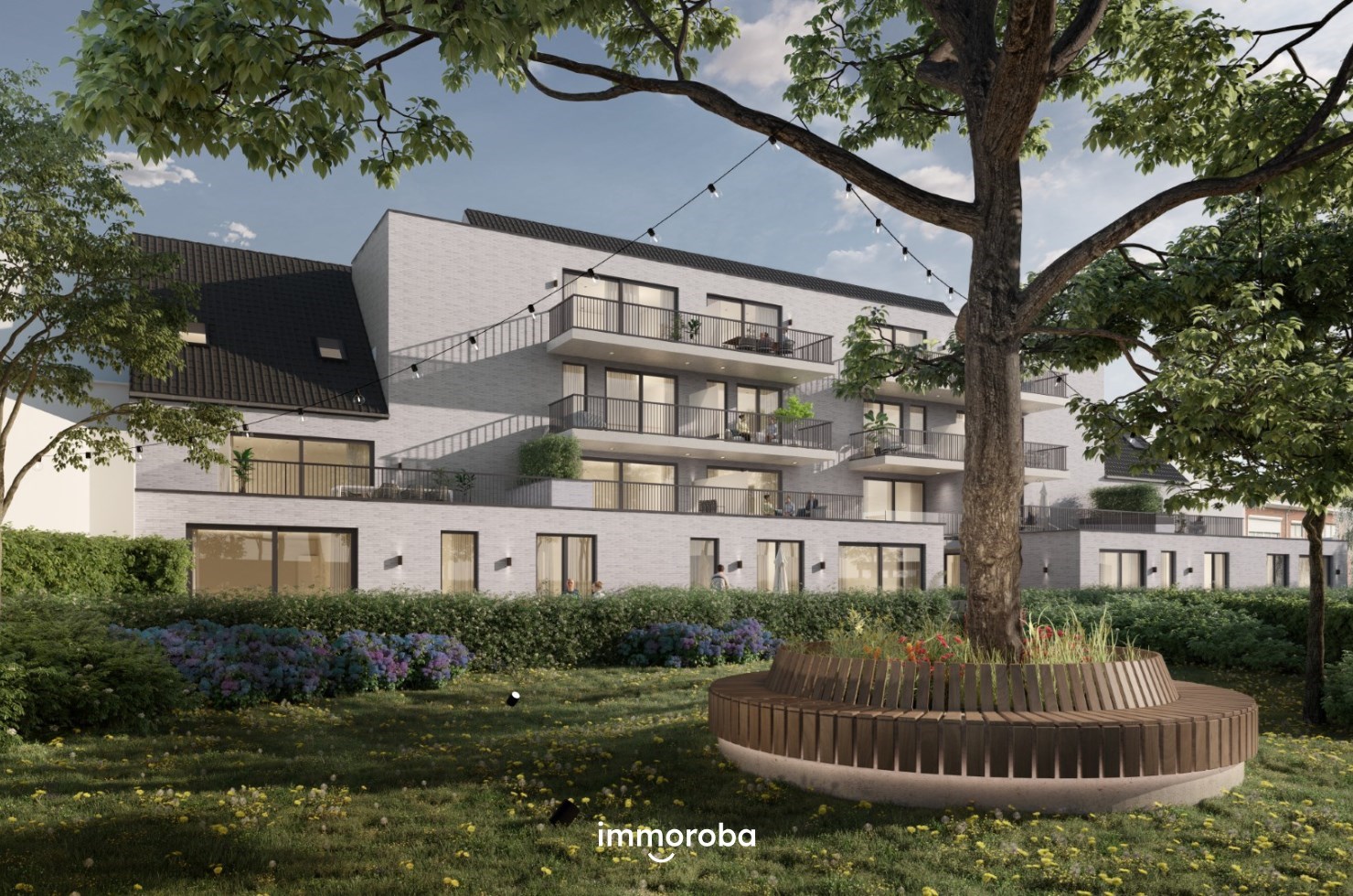 Gelijkvloers nieuwbouwappartement met 2 slaapkamers, tuin &amp; terras – Residentie Albert &amp; Jerome - foto 4