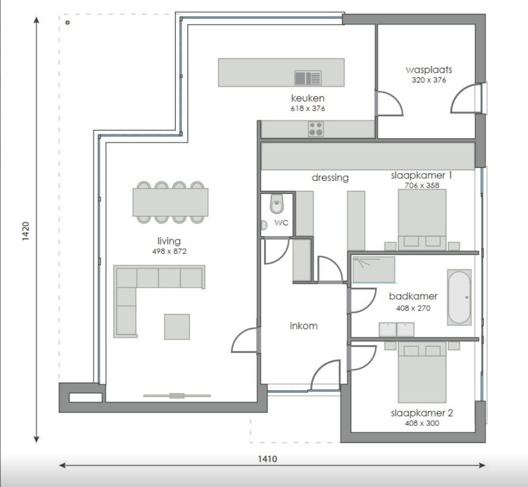 Maison à vendre à Knesselare avec 2 chambres - photo 2