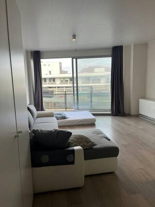 This studio enjoys a prime location along the renewed Leieboorden, with a beautiful view of the water and within walking distance of the...