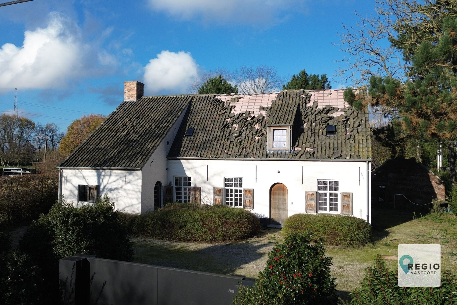 Heropbouwproject – landelijk-moderne villa met bijgebouw op 3.110 m² te Merendree - foto 2