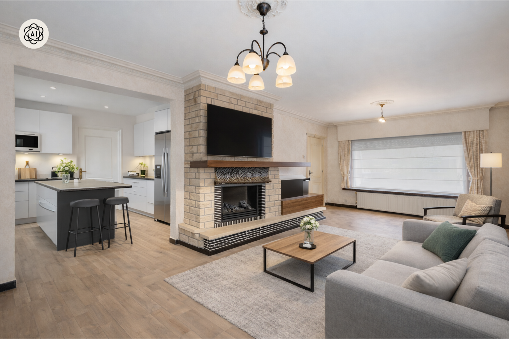 Ruime gezinswoning met 4 slaapkamers, garage en zonnige tuin - foto 5