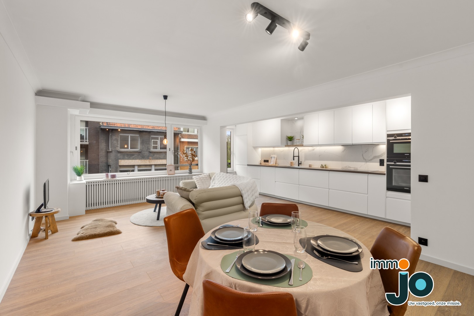 Arredare Salotto Progetto Open Space 30 Mq Rettangolare Cucina