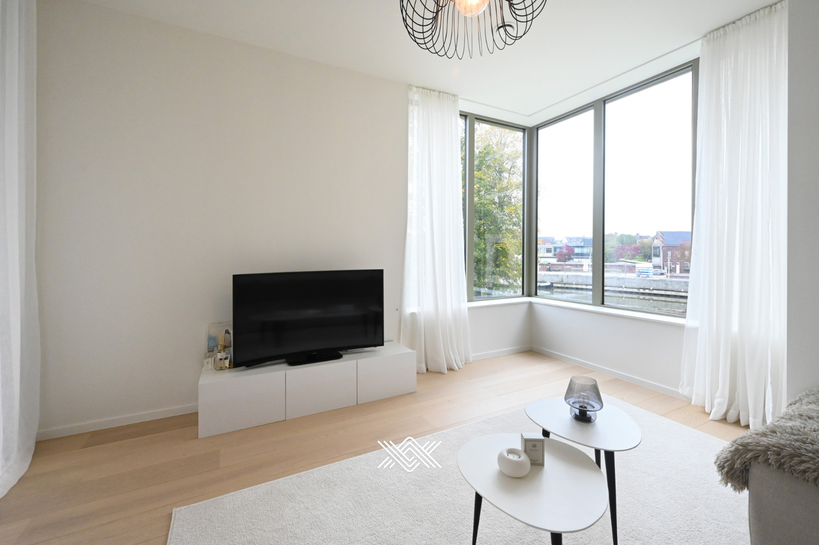 Recent appartement uitkijkend over het toekomstig stadspark en de Leie - photo 5