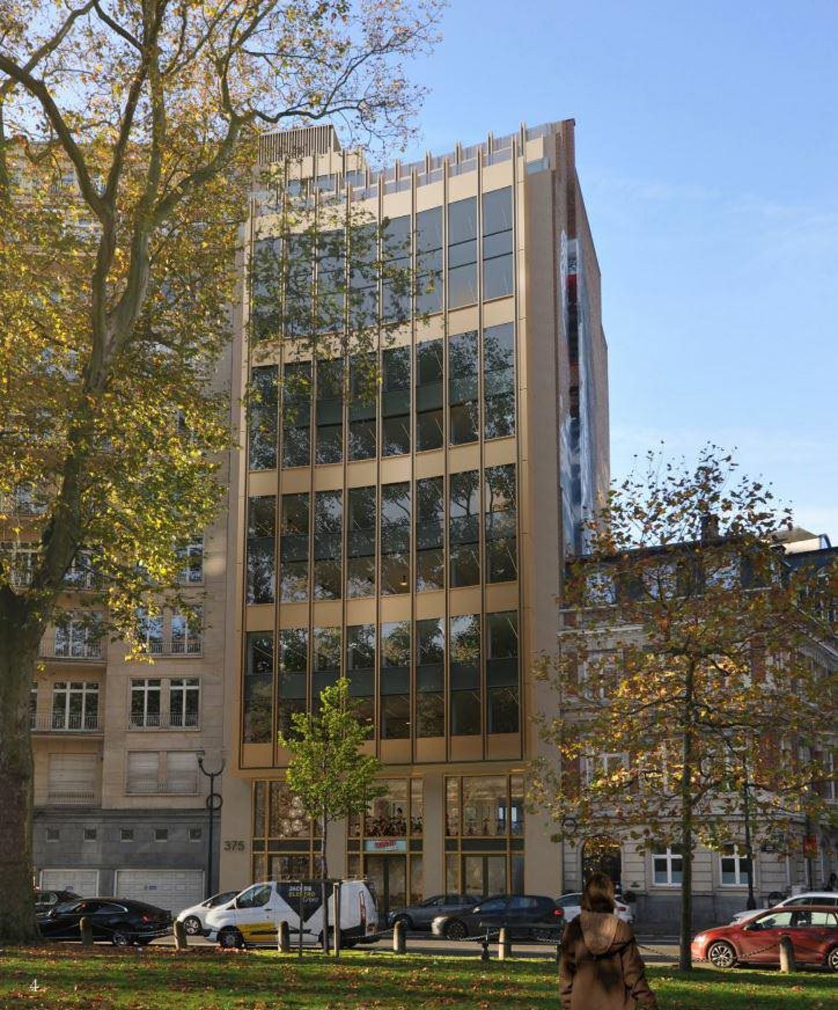 Kantoorruimte te Huur – L375, Louizalaan 375, Brussel - foto 1