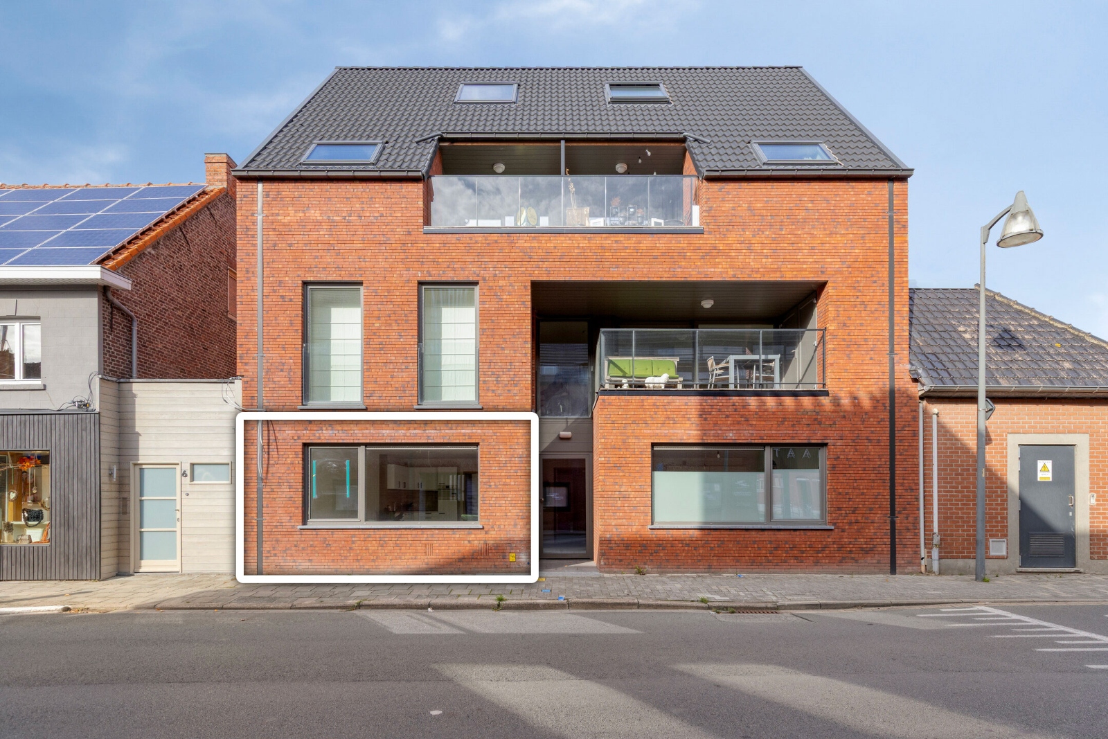 Nieuwbouwappartement op gelijkvloers met 2 slaapkamers in Ruddervoorde - foto 1