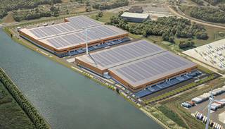 Logistiek gebouw met 44.196 m² magazijnruimte en 10.755 m² mezzanine met optionele kantoorruimteGelegen aan de Nieuwe dijk, uitstekend bereikbaar via...