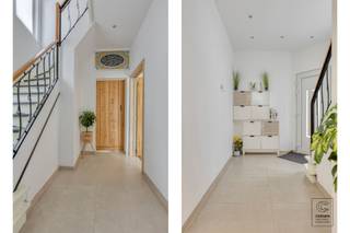 <p>This <strong>renovated home</strong>, with a living area of <strong>144 m²</strong>, welcomes you through a spacious entryway with low-maintenance stone flooring. There is also a separate guest restroom here.<br />From the entry hall, you reach the <strong>bright living area with a separate multifunctional room</strong>, which offers a beautiful view of the beautifully landscaped garden thanks to the large windows. Adjacent to this is the fully equipped kitchen, featuring an oven, stovetop, range hood, and ample cabinet space. Additionally, connections for a washer and dryer are provided here.</p><p>On the first floor, there are <strong>three full-sized bedrooms</strong> and a modern bathroom, featuring a walk-in shower, a second toilet, and a stylish vanity unit. At the rear of the house, you can enjoy a beautiful, east-facing garden of approximately 105 m², ideal for peacefully enjoying the morning and afternoon sun. Through the garden, you have access to the <strong>garage</strong>, which is currently set up as a fully-fledged additional living space with a kitchen, second bathroom, living area, and a separate bedroom.</p><p>Extra: <br />- EPC 298 kWh/m² per year (Score C -> NO renovation obligation!)<br />- Electricity compliant<br />- Water assessment: plot score A, building score A. <br />- Urban planning information pending, measures register pending</p><p>Near school, shops, highway, public transportation, etc. For more info, visit www.coenenvastgoed.be or call 03/375.82.92</p>