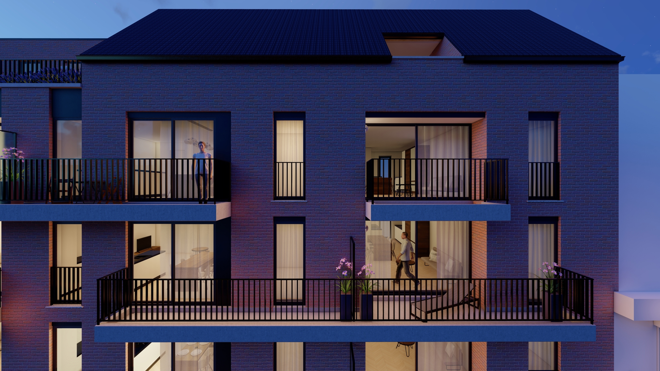 Mooi gelegen gelijkvloers appartement (0.1) met ruim zonneterras - foto 2
