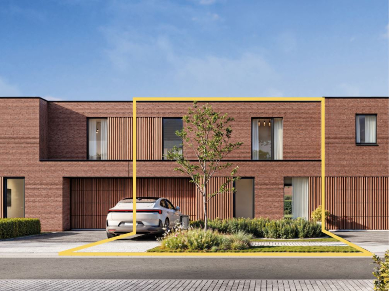 Moderne nieuwbouw aan groenzone - foto 1