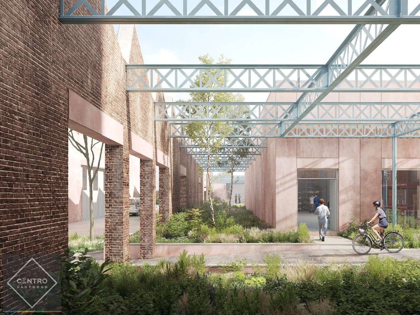 Kantoorgebouw van ± 400m², oplevering VOLLEDIG GERENOVEERD - CASCO in project WALLE  te Kortrijk. - foto 5