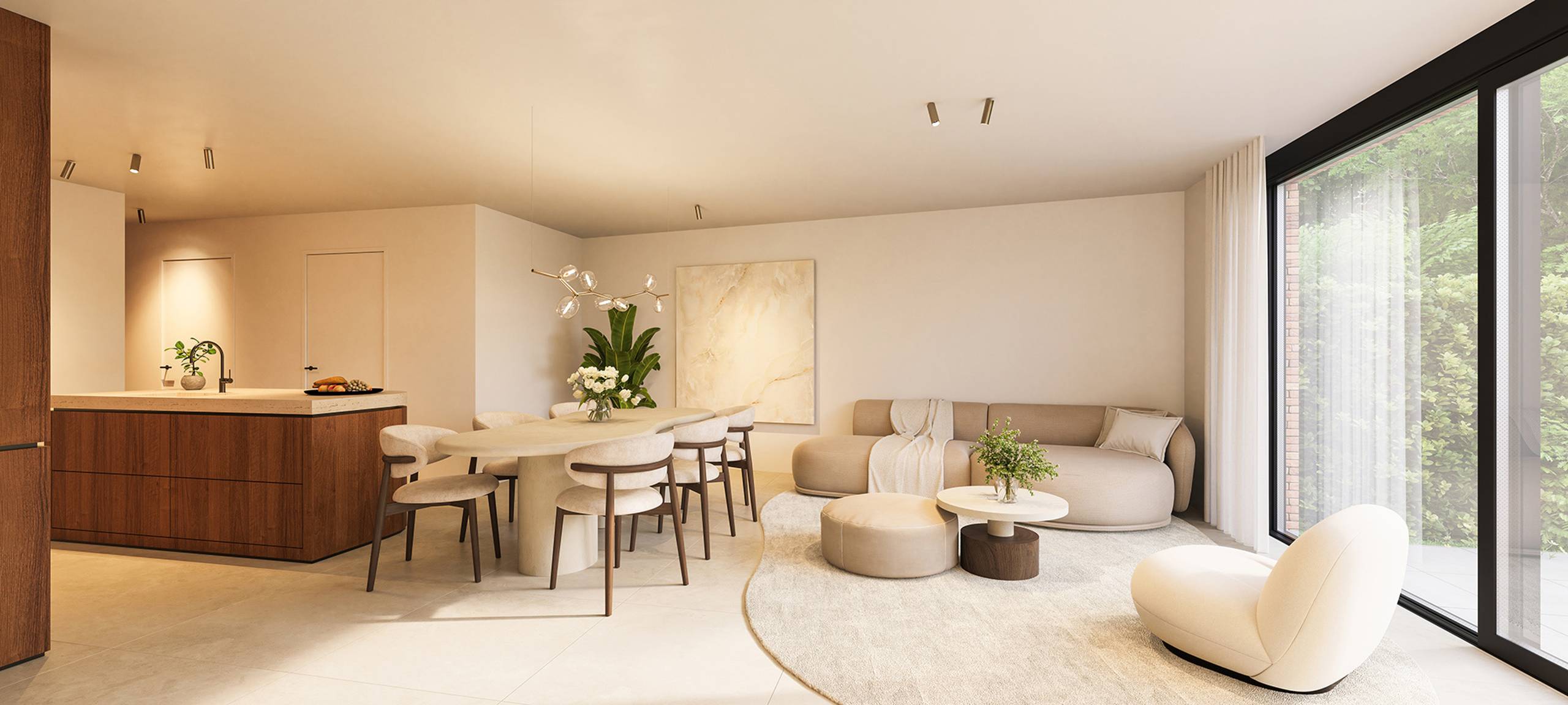 Nieuwbouwappartement met tuin in Hingene - foto 4