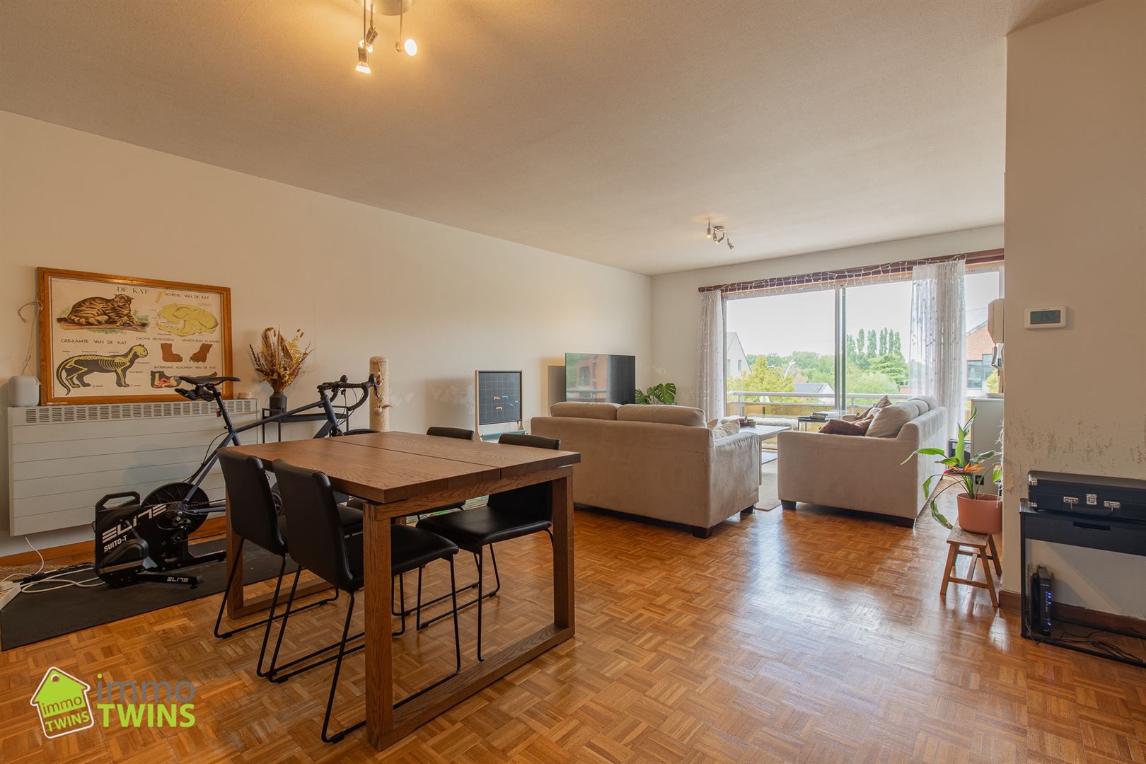 Ruim en instapklaar appartement (105 m²) met garage nabij het centrum van Dendermonde - foto 4