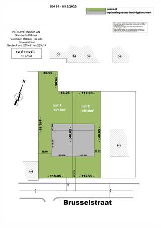 Ontdek deze mooie loten voor 2 halfopen op maat te bouwen woningen die gelegen zijn op een steenworp van het centrum van Sint-Ulriks-Kapelle...