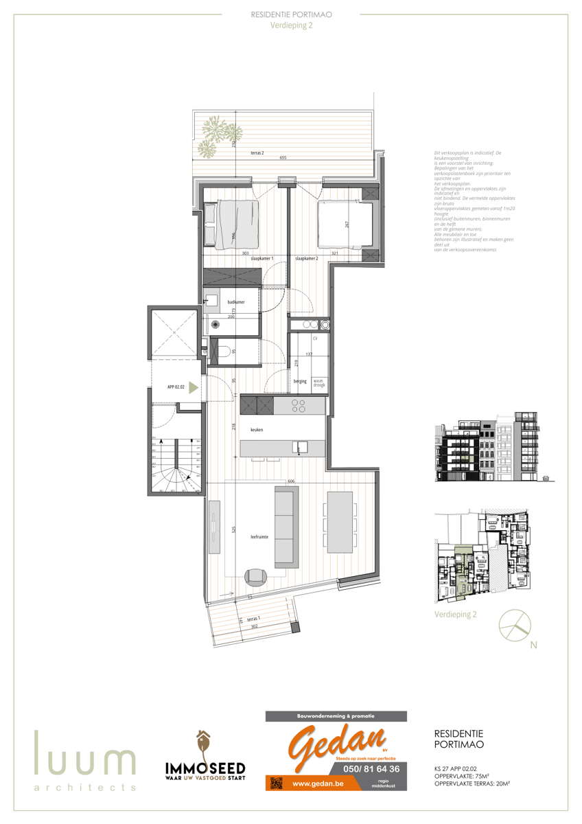 Appartement te koop in Oostende met 2 slaapkamers - foto 2