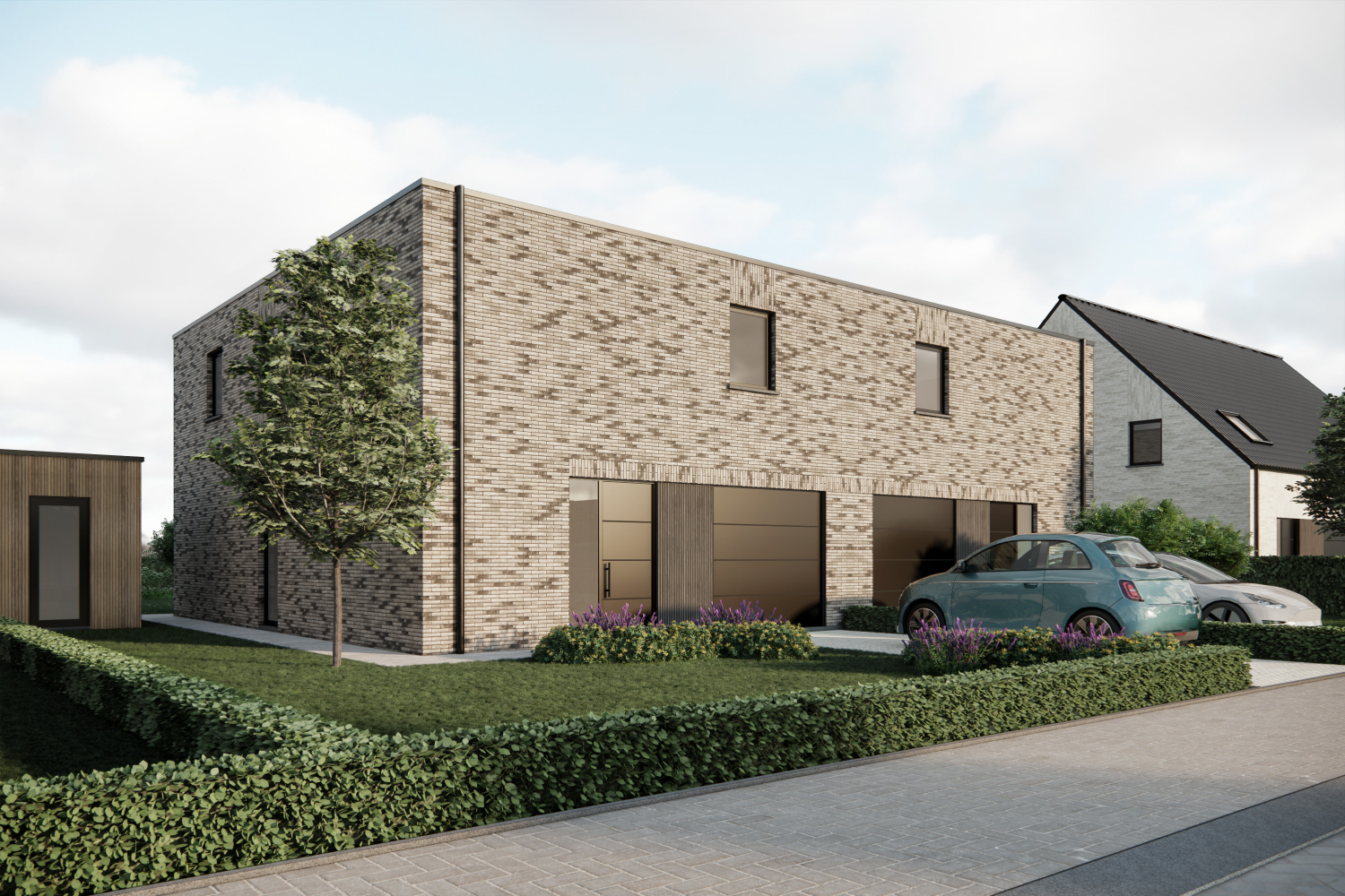 Energie-Efficiënte gezinswoningen in een groene omgeving met 4 slaapkamers en garage - foto 4