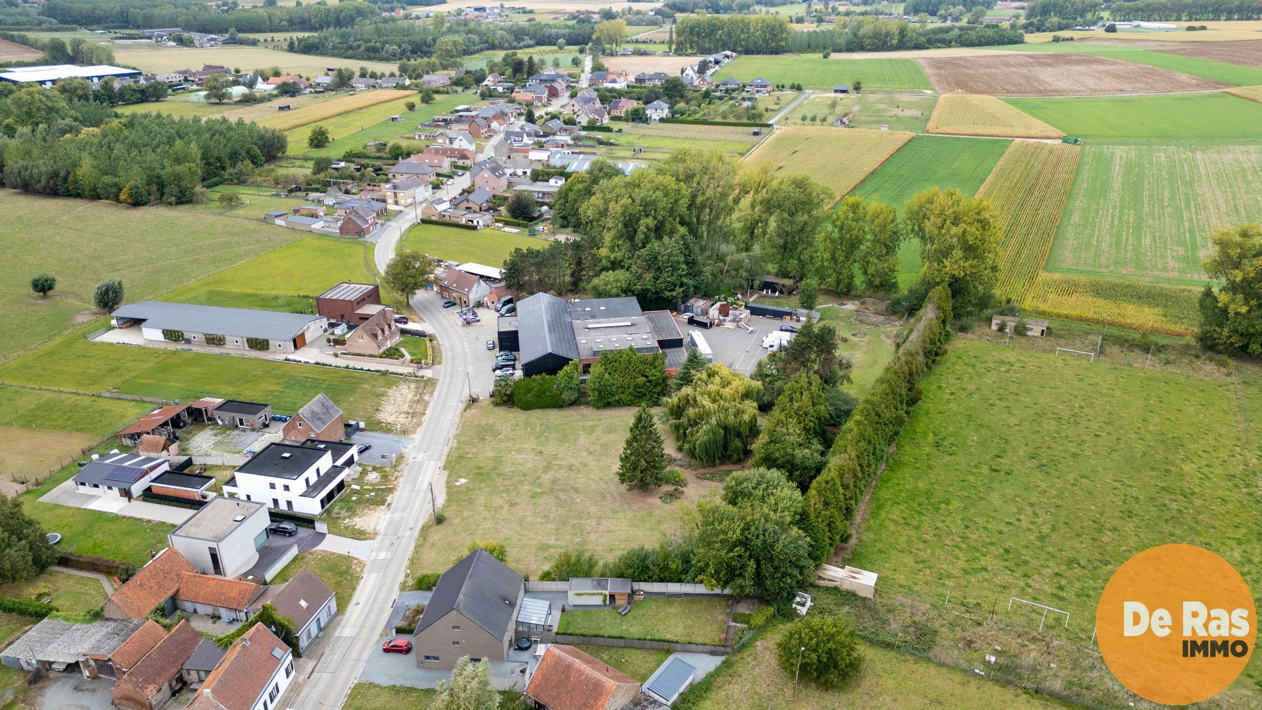 BAVEGEM- Bouwgrond (lot 1) voor halfopen bebouwing met weide - foto 5