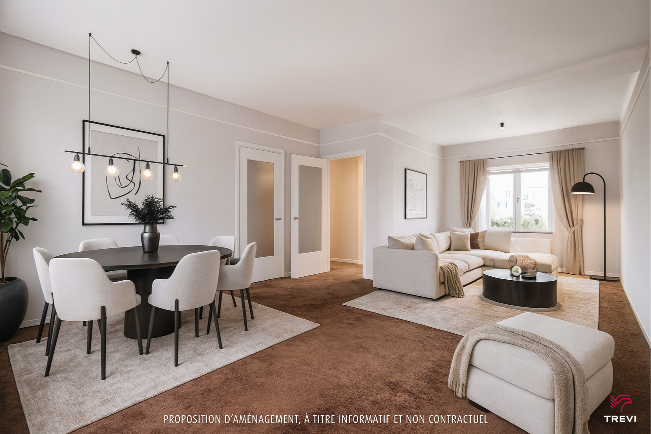 Appartement met 2 slaapkamers + terras : te renoveren - foto 1