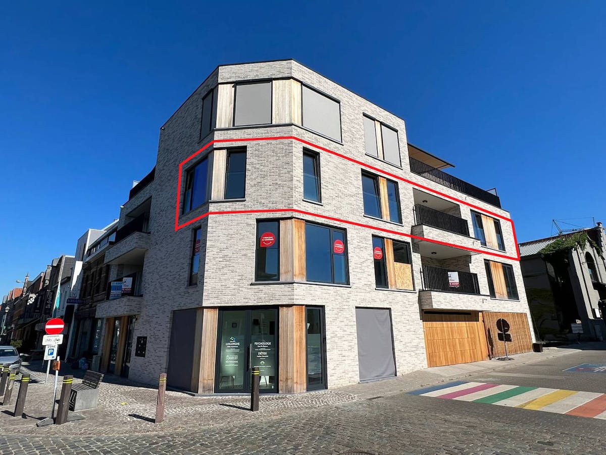 Nieuwbouwappartement in centrum Avelgem te huur - foto 3