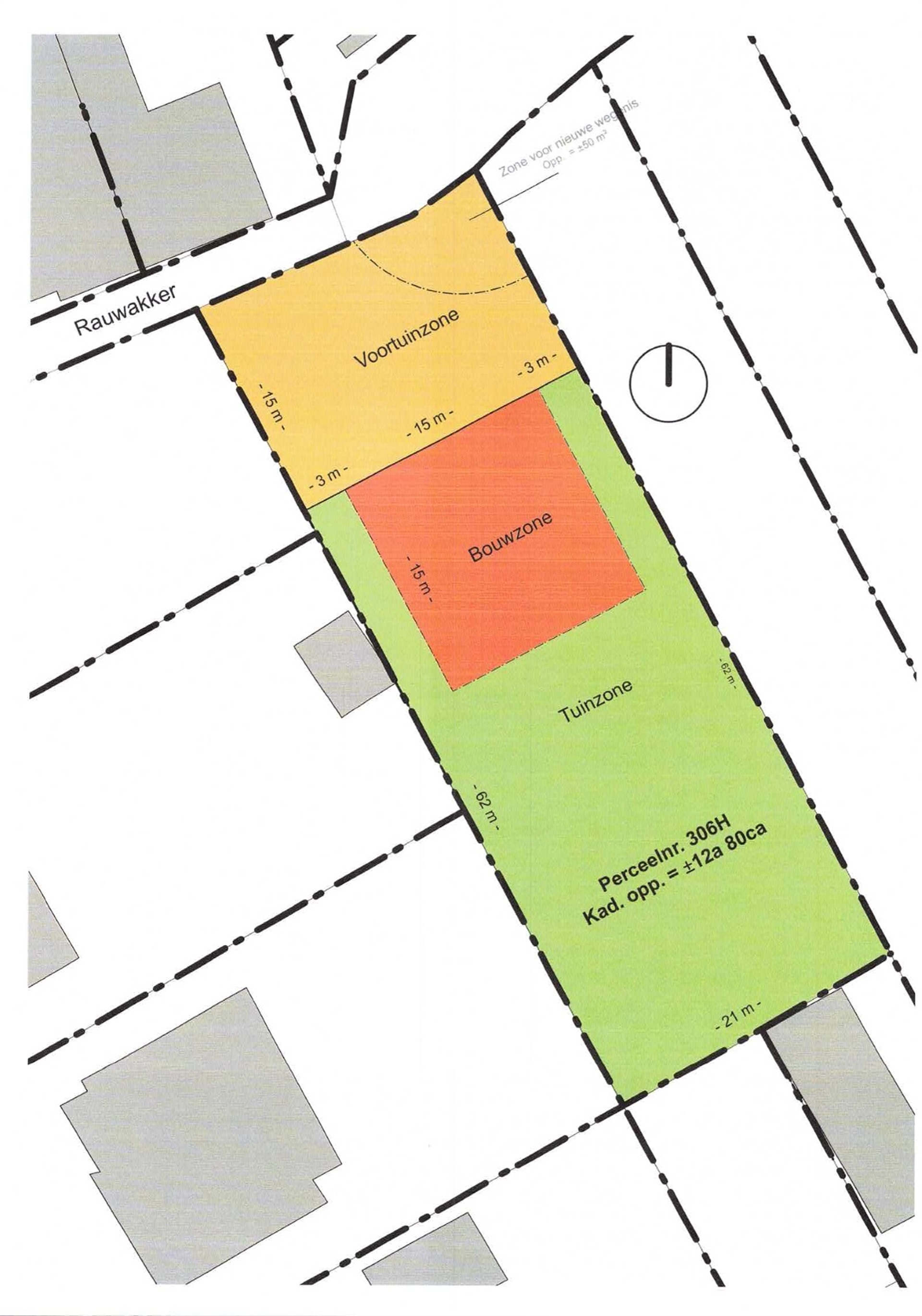 Terrain à bâtir bien situé pour construction 4-façades à Mazenzele - photo 5