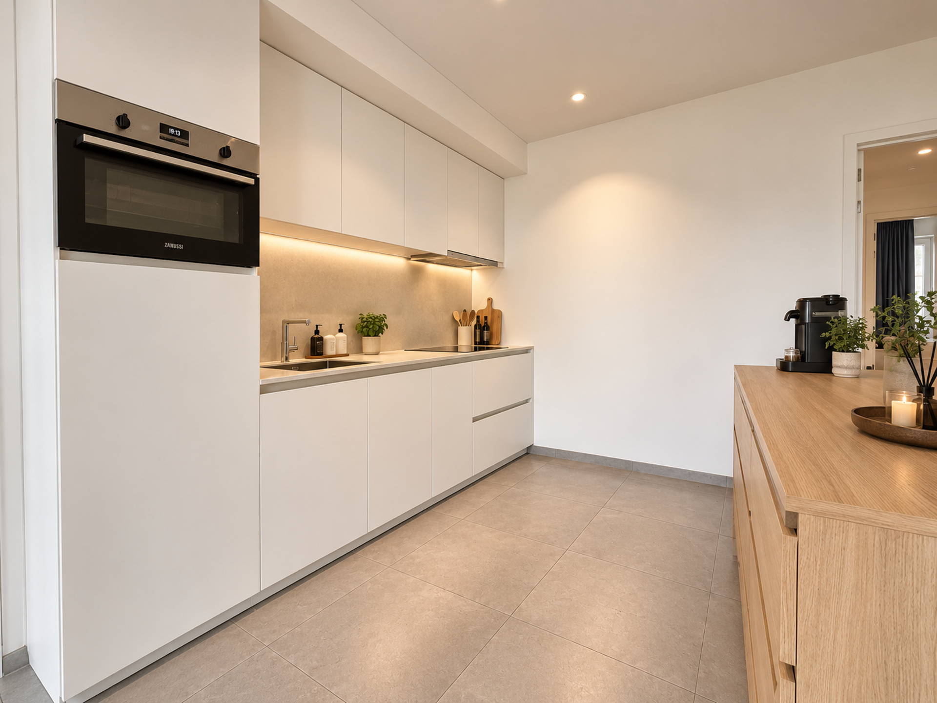 Gelijkvloers appartement met eigen tuin - foto 4