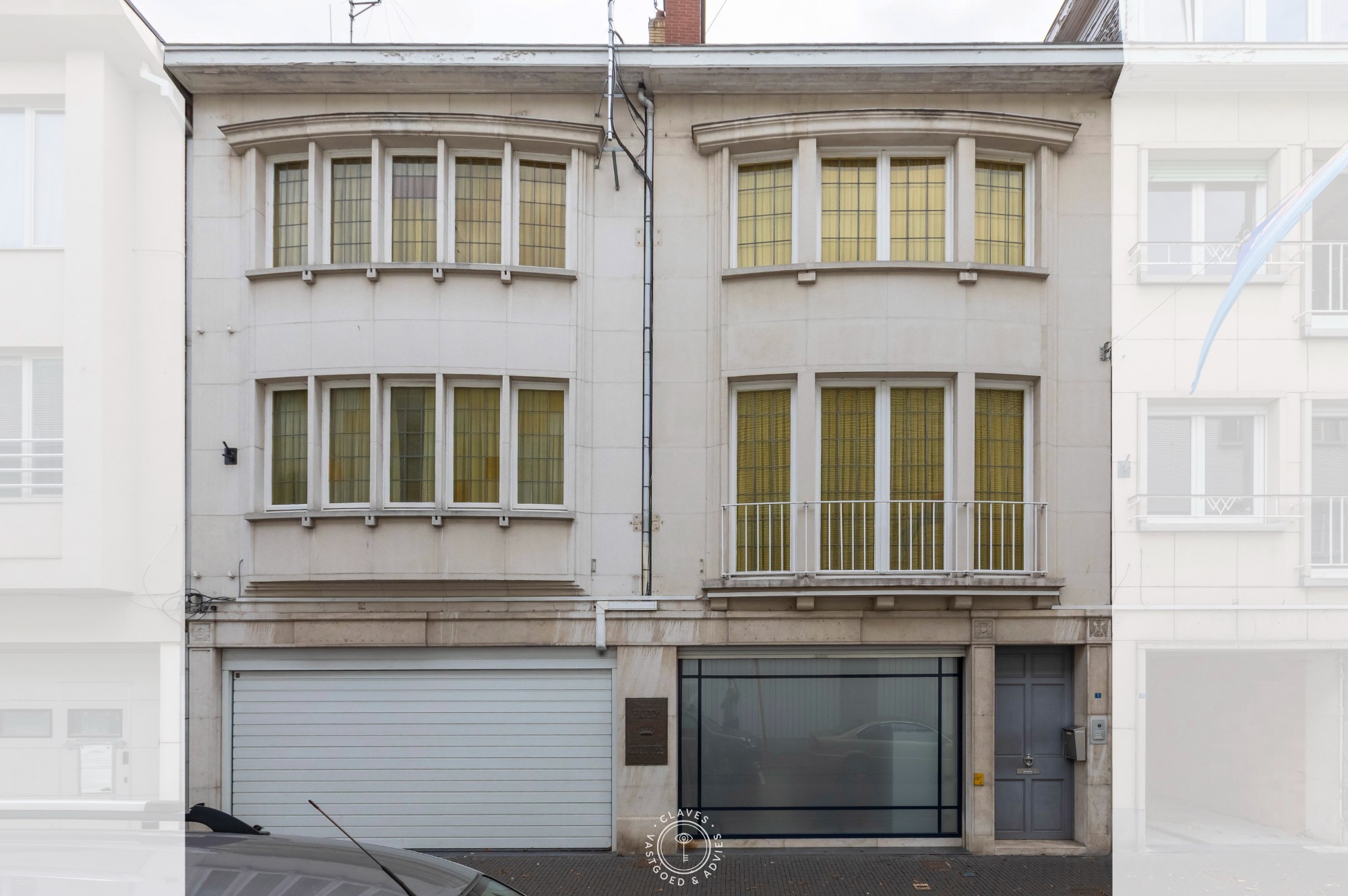 Opbrengsteigendom (ruime burgerwoning) bestaande uit 2 appartementen en garage - foto 1