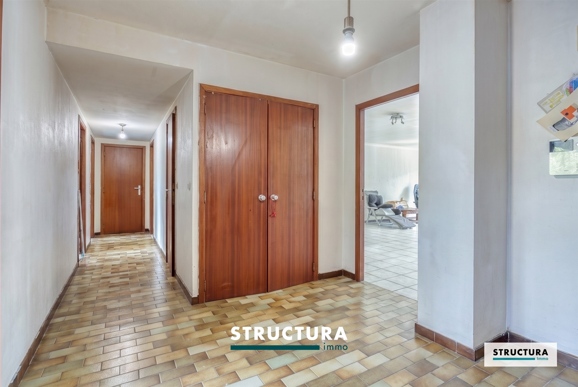 Ruim 3-kamerappartement met terras en tuin - foto 5