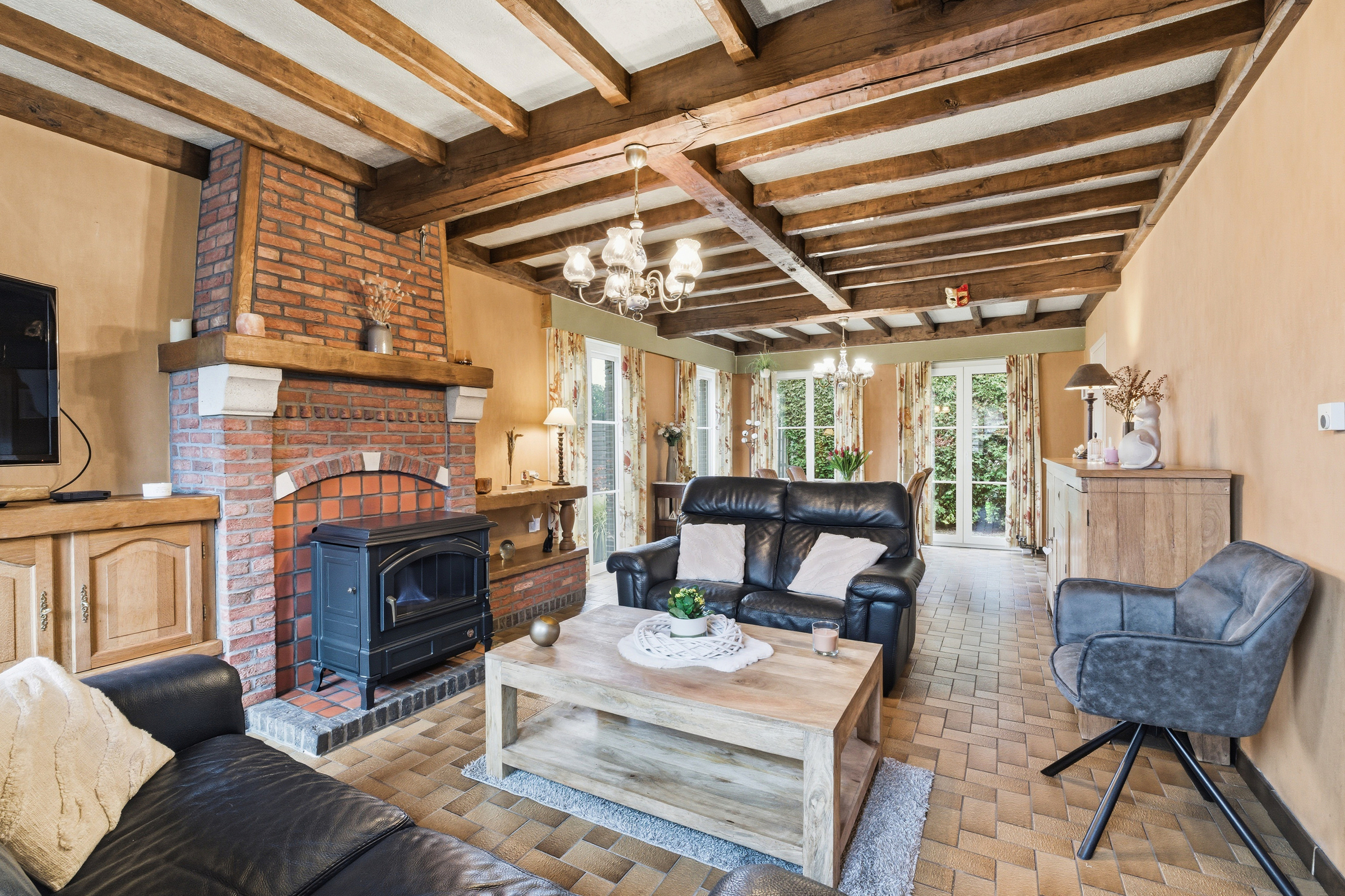 Gelijkvloerse woning met ruime tuin in Olsene - foto 5