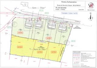 For sale – Beaumont (Stavelot), Les Sarts du Thier – lot 2Looking for a quiet place to build your future home? Discover this beautiful 1,102 m²...