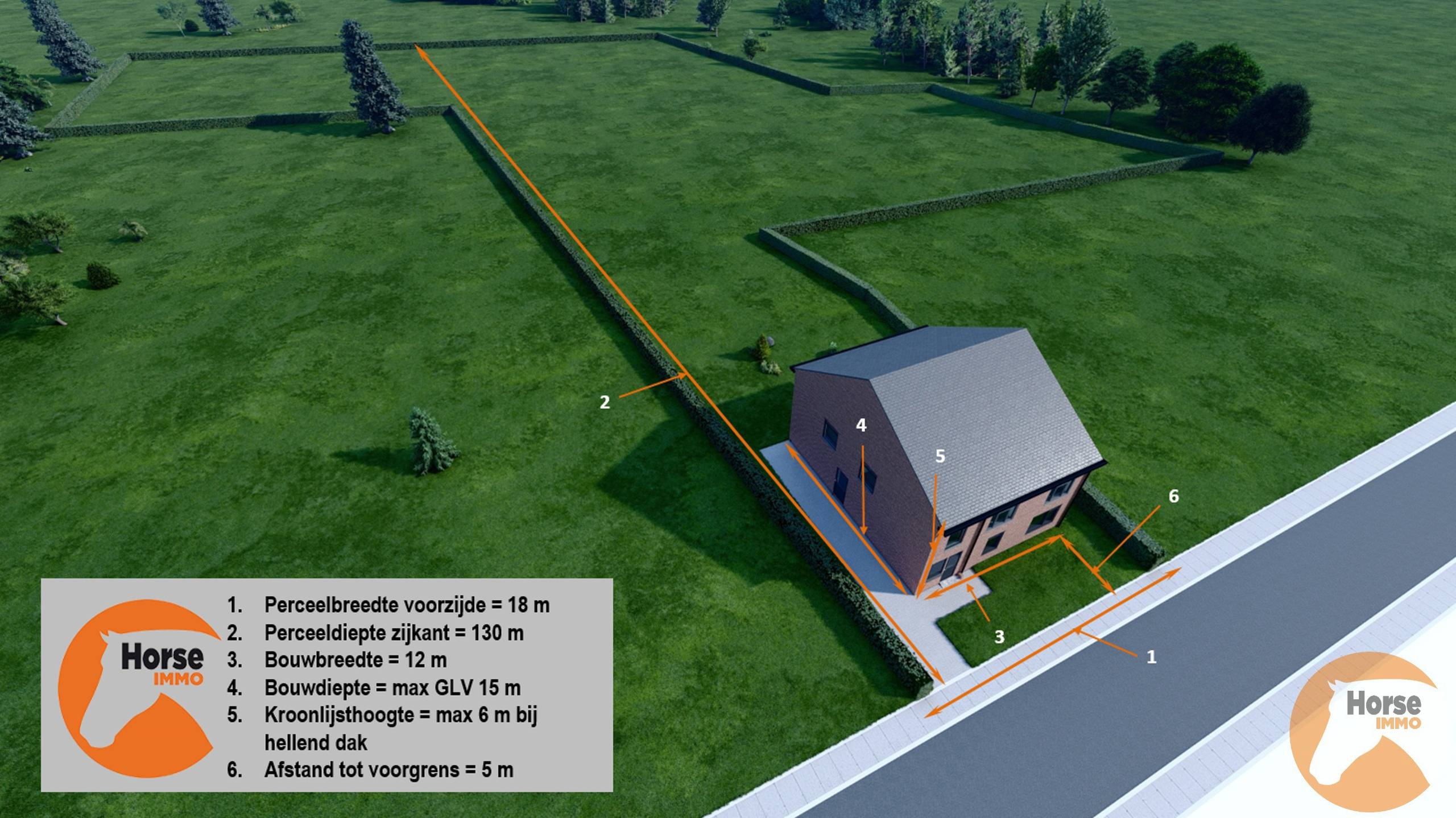 ZONHOVEN - Mooi perceel bouwgrond met achterliggend weiland - foto 4