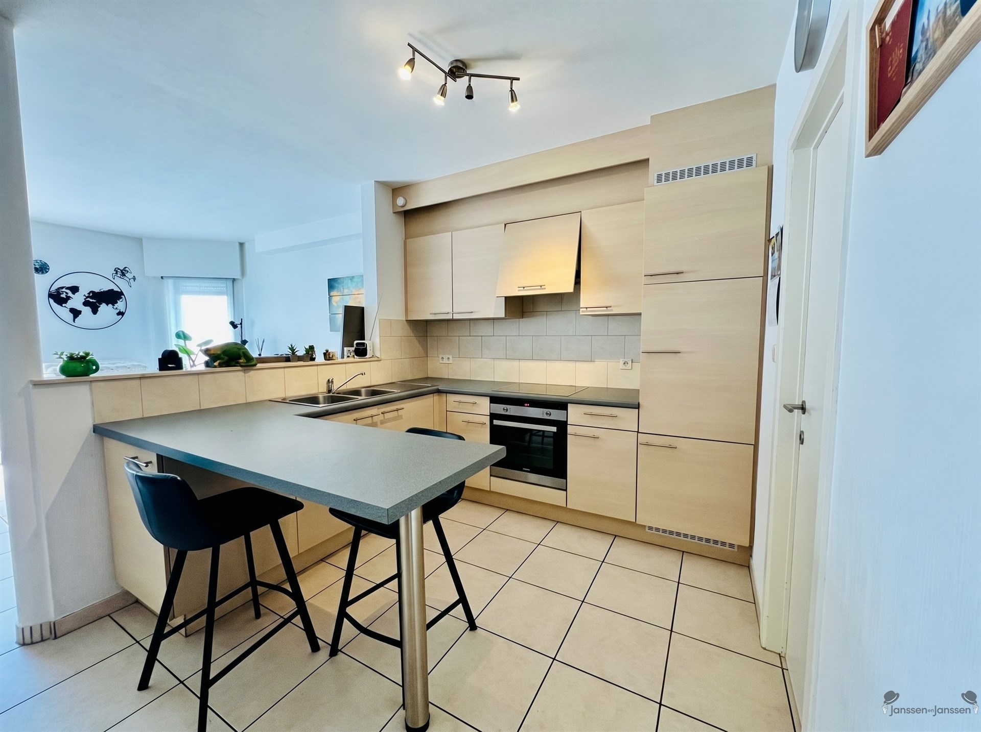 appartement gelijkvloers met tuin &amp; garage - foto 3