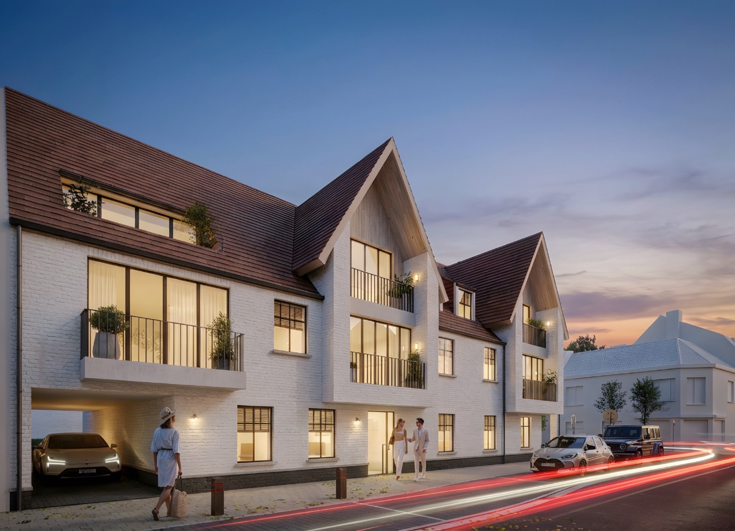 Appartement spacieux de 2 chambres dans la Villa Grace – avec grande terrasse ensoleillée, Dorpsstraat - photo 2