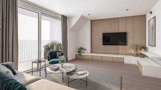 Op de vierde verdieping van het kleinschalige nieuwbouwproject "Clément" bevindt zich dit stijlvol duplexappartement, ideaal gelegen op korte afstand van het strand en het centrum van Heist.<br /><br />De strakke architectuur, royale glaspartijen en frisse uitstraling zorgen voor een moderne en aangename leefomgeving. Dankzij de twee terrassen, die de volledige gevelbreedte beslaan, geniet u optimaal van binnen -en buitenleven.<br /><br />Dit energiezuinige duplexappartement is volledig voorbereid op de toekomst, uitgerust met een warmtepomp en fotovoltaïsche zonnepanelen die groene energie leveren.<br /><br />Investeer zorgeloos in een nieuwbouwproject op slechts 200 meter van de zee.<br /><br />Indeling:<br /><br />Eerste verdieping: <br />- Inkomhal.<br />- Toilet.<br />- Ruime berging.<br />- Open keuken met bijhorende eethoek.<br />- Gezellige leefruimte met aansluitend terras.<br /><br />Tweede verdieping:<br />- Ruime masterbedroom met ensuite badkamer.<br />- Volwaardige tweede slaapkamer.<br />- Tweede badkamer.<br />- Bureauruimte/dressing.<br />- Nachttoilet.<br /><br />De indeling van het appartement kan verder in samenspraak met de ontwikkelaar aangepast worden naar wens.<br /><br />Een extra bonus is de bijkomende privatieve berging en een gemeenschappelijke fietsenstalling.<br /><br />Oplevering voorzien najaar 2026.<br /><br />Interesse? Neem contact op wij verwelkomen U graag op kantoor.